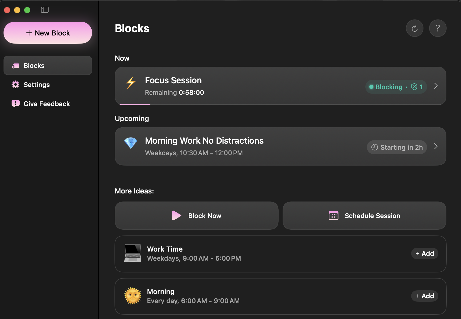 Opal App Screenshot